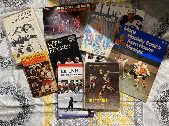 Lot de 9 livres de hockey pour $20,00 dans Autre  à Lanaudière