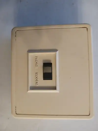Vintage Landline MODEM/PHONE Switch - 4" x 3.5", View more