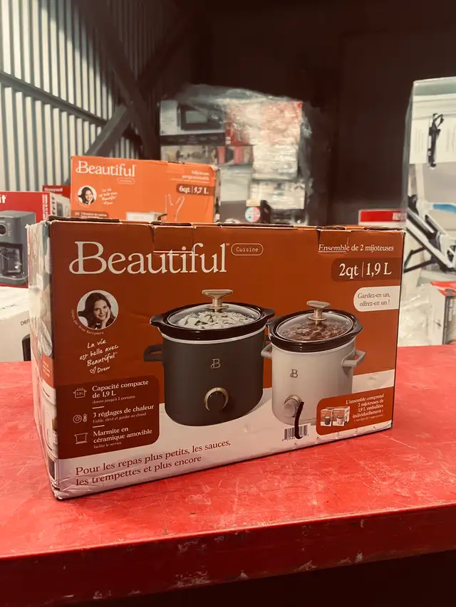 Beautiful 2-Qt Slow Cooker Set by Drew Barrymore – Moder