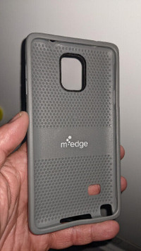 M-Edge for Samsung Galaxy Note 4 - Gray Marble