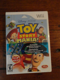 Wii game - Toy Story Mania - unopened - with rare slip cover