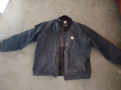 Have Carhartt full-swing winter work jacket 2xl. In great shape Carhartt insulated bib pants size 38...