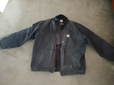 Have Carhartt full-swing winter work jacket 2xl. In great shape Carhartt insulated bib pants size 38...