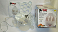 New! Big Boss Genie Electric Egg Cooker Poaching Cooking Steamer