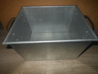 galvanized metal box