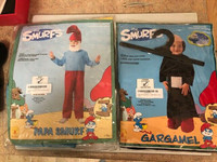 Children's SMURFS Costumes (New, Damaged package)