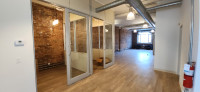 Downtown Character Office Space, Ample Light, Modern Features
