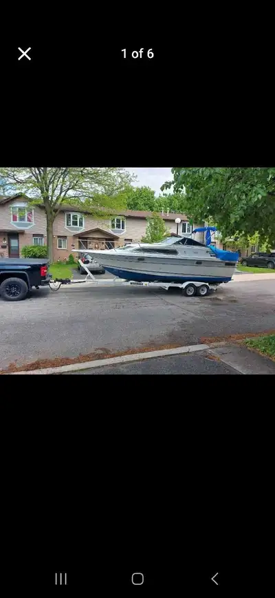 26'10" Doral Citation 5.7L Mercruiser. Everything works. Less than 700 hours on the original motor....
