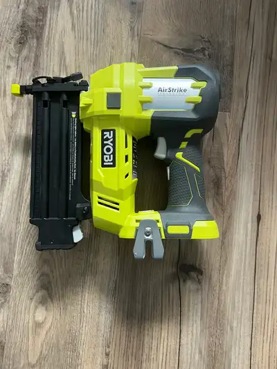RYOBI AirStrike 18-Gauge Cordless Lithium-Ion Brad Nailer, View more