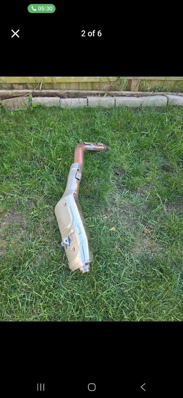 Honda Motorcycle Exhaust   in Motorcycle Parts & Accessories in Mississauga / Peel Region - Image 3