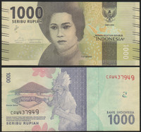 TBQ’s World Currency – Indonesia [P-154] (2016) 1000 Rupiah