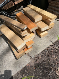 Stack of 2 x 4 ends. 