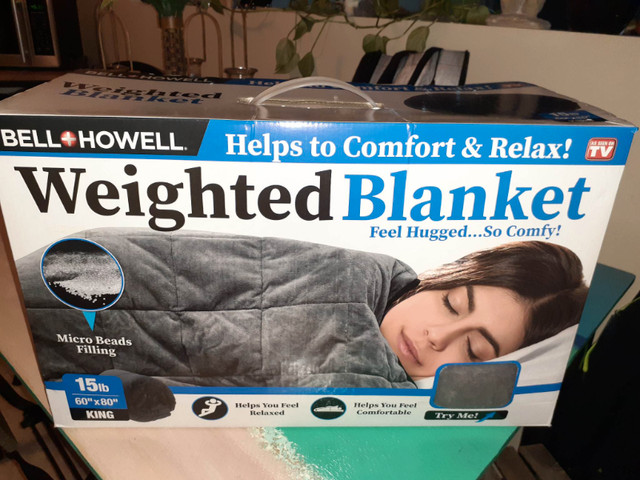 Bell and Howell Weighted Blanket in Health & Special Needs in Dartmouth