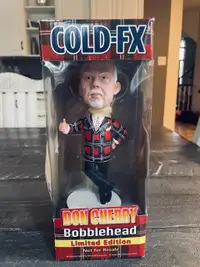 Don Cherry signed Bobblehead - Limited Edition