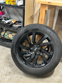 Set of Land Rover summer rims and tires 
