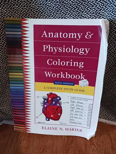 Anatomy & Physiology Coloring Workbook, View more