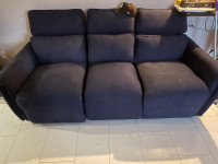 Structube reclining couch electric 