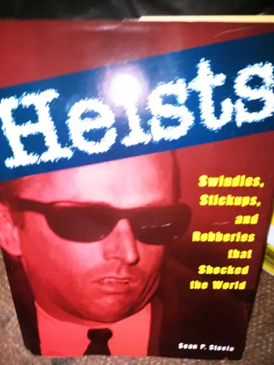HARDCOVER  BOOK HEISTS  BY  SEAN P. STEELE, View more