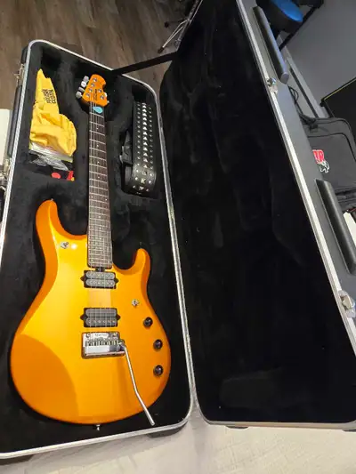 2006 ernie ball music man jp6 desert gold, View more