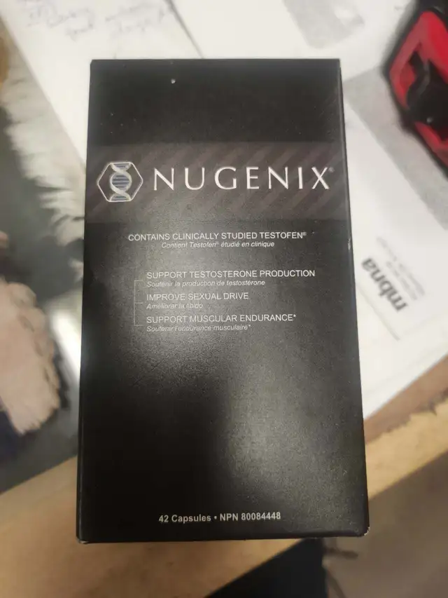 nugenix brand new in package testosterone muscular endurance