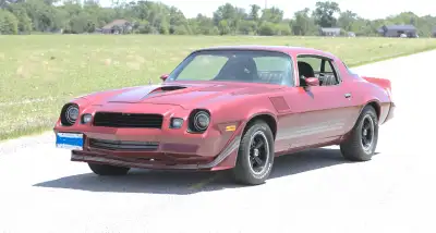 I am offering a striking 1979 Chevrolet Camaro Z-28, a true classic car that embodies the spirit of...