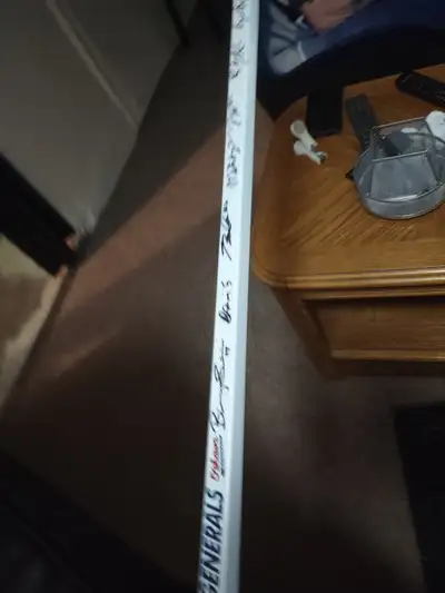 Oshawa general hockey stick, View more