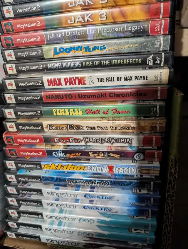 PS2 Games, tested and work great, $7 ea, 10/$5063660945676289123