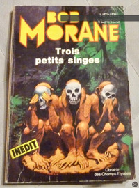 Bob Morane 153 / 34 Trois petits singes de Henri Vernes