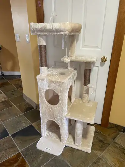New Cat Tower Post Condo Tree Playset, View more