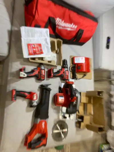 Milwaukee tools combo , View more