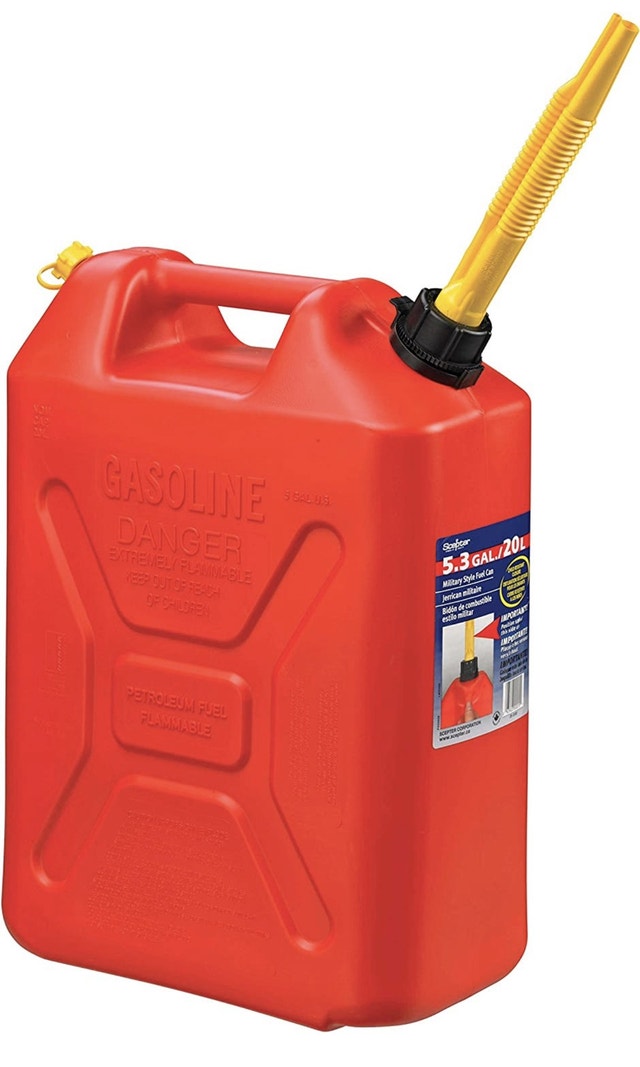 Scepter 20 Liter/5.3 Gallon Fuel gas Jerry Can, Red Other Delta/Surrey/Langley Kijiji