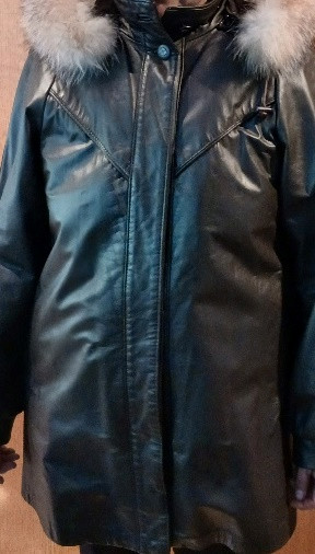 Women's Leather Coat - For Sale in Women's - Tops & Outerwear in Campbell River