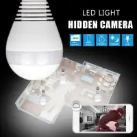 Ampoule Light Bulb Camera 360 Degree Full HD LIVE + RECORD