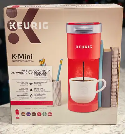 Brand new Keurig K-Mini Coffee Maker K-Cup Poppy Red, View more