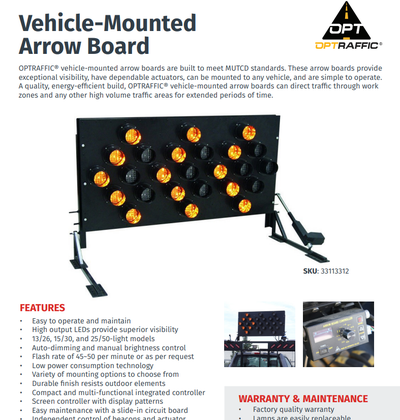 Unused Traffic Control Arrow board. Comes with controller, mounting kit. Paid $3500.00 Asking $3000