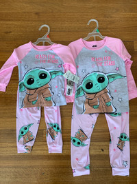 Star Wars pajamas 2T and 5T