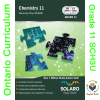 Grade 11 Chemistry SCH3U with detailed Solutions, Pick one up!
