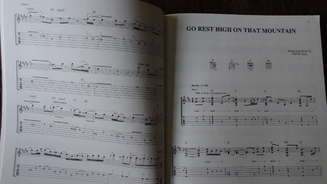 Vince Gill Guitar Anthology Series Songbook Guitar Tab, OOP in Other in Mississauga / Peel Region - Image 3