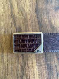 Christian Dior vintage belt 