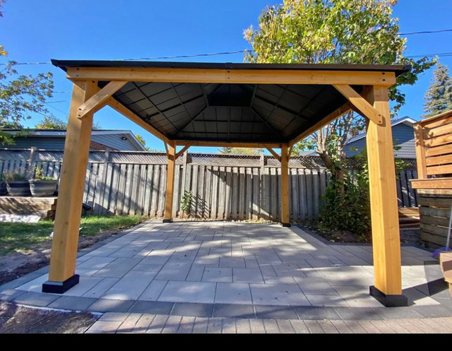 Gazebo installation in Outdoor Tools & Storage in Oakville / Halton Region - Image 3