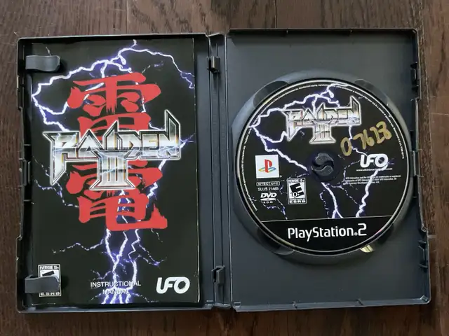 PS2 game - Raiden III in Sony Playstation 3 in Markham / York Region - Image 3