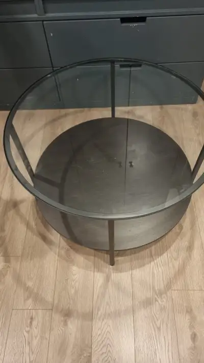 MOVING. URGENT. Glass, Round Coffee Table, View more