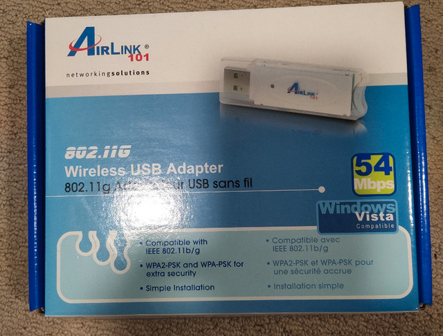 AirLink 101 -USB-WiFi plug in Desktop Computers in Cole Harbour - Image 2