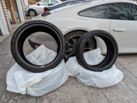 Porsche 992 Summer Tires: 1 km of use