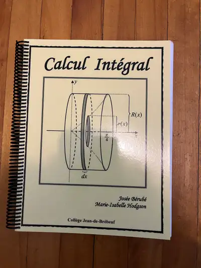 Livre de Calcul Intégral (calculus 2), View more