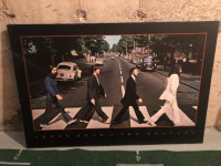 Large Beatles Abbey Road Picture 