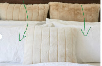 NEW The Arden Pillow Sham for standard size pillows