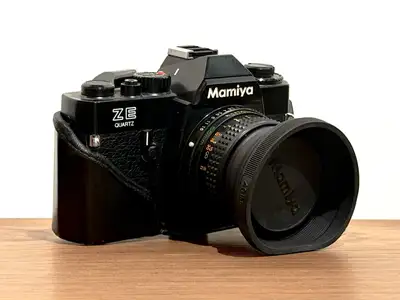 Mamiya ZE Quartz SLR Film Camera, View more