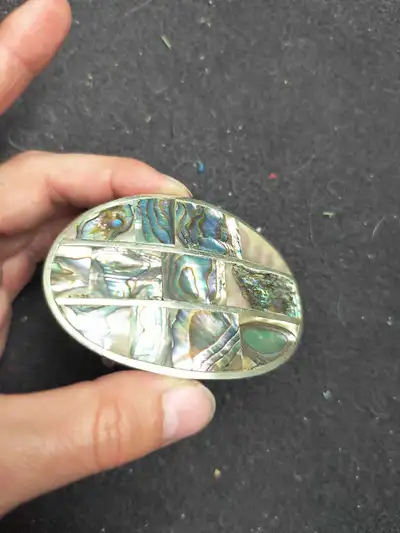 abalone shell Belt buckle, View more