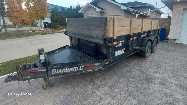 Dump trailer in Cargo & Utility Trailers in Prince Albert